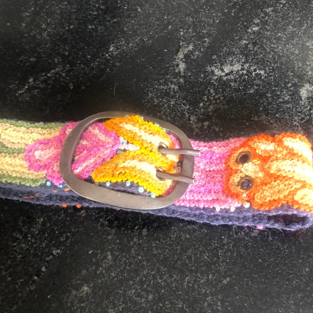 Sundance embroidered belt